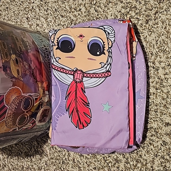 LOL Surprise comforter with sheets And Plush - Picture 4 of 7